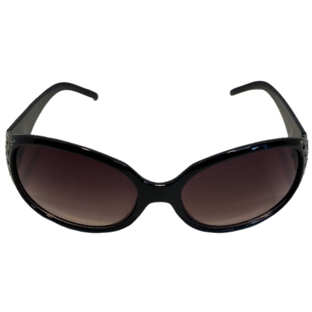 Black Fashion Rhinestone Sunglasses